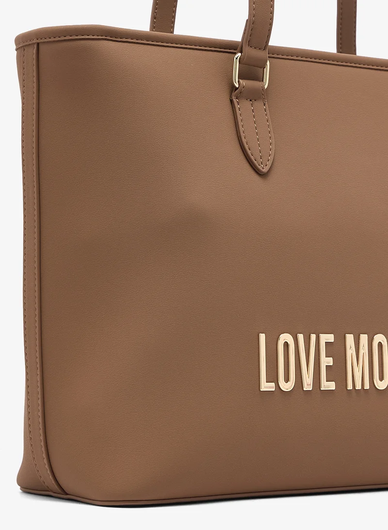 Love Moschino  Bold Love GRS PU Shopper Tote for Women | Best Price UAE